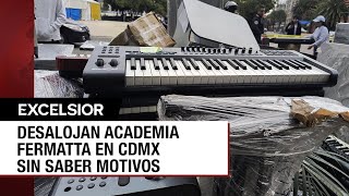 Chocan versiones sobre el desalojo a sede de Fermatta en la CDMX [upl. by Margo]