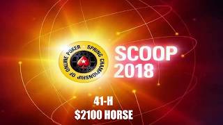 SCOOP 2018 Event 41H 2100 HORSE Replay [upl. by Anastasio]