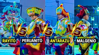 RAYITO 🆚 PERUANITO 🆚 ANTARAZU 🆚 MALGENIO [upl. by Ocsicnarf]