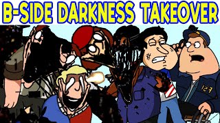 FNF NEW VS Darkness Takeover BSide Optimization  New Update  Family Guy FNFPibbyNew [upl. by Llerdnek]