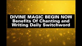 CHANT SWITCHWORD DAILY FOR 21 DAYS shivshakti twinflame twinflamejourney energy healing dmdf [upl. by Negam734]