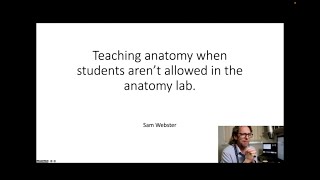 Dr Sam Webster  AV set up for teaching [upl. by Narret]