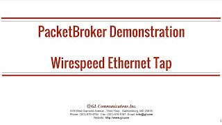 PacketBroker – Active Ethernet Tap [upl. by Adalai]