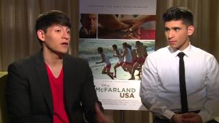 Carlos Pratts amp Hector Duran Discuss Disneys McFarland USA [upl. by Amer]