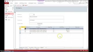 20 Modifying Our Form  Part 1 Programming In Microsoft Access 2013 🎓 [upl. by Viki]