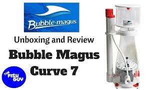 Unboxing and Review Bubble Magus Curve 7 Protein Skimmer [upl. by Eudoca755]