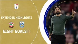 EIGHT GOAL THRILLER  Southampton v Huddersfield Town extended highlights [upl. by Capriola662]