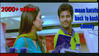 Maan karate Tamil Movie Back To Back Comedy Scenes [upl. by Nitz]