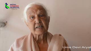 Patient Success Story  Uma Devi Aryal [upl. by Vanhomrigh632]