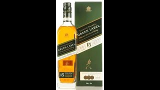 Johnnie Walker Green Label 15 yrs Review [upl. by Suirada]