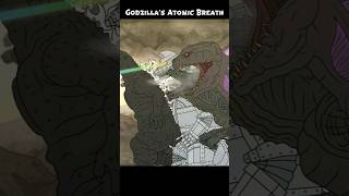 EVOLUTION of GODZILLA  Atomic breath shorts shingodzilla godzilla [upl. by Htyderem971]