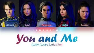 You and Me  From Descendants 2 Color Coded Lyrics Eng [upl. by Lj]