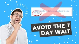 How to buy and send crypto instantly on Coinbase  Bypass 7 day wait [upl. by Atnovart]