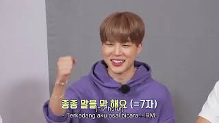 INDO SUB Run BTS 2021  EP141 [upl. by Enilrae]