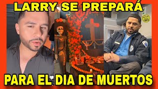 LARRY HERNÁNDEZ SE PREPARA PARA EL DÍA DE MUERTOS NOTICIAS DE LA RED [upl. by Tris]