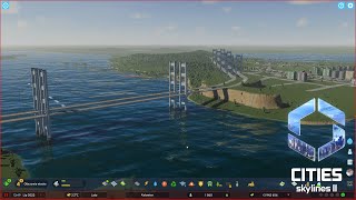 Cities Skylines 2  S1E2  Budujemy mosty przygotowania pod kurczaki [upl. by Fawcett]