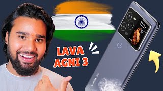 Lava Agni 3 5G with Dual Display  Made in India Phone Under 20000⚡️ [upl. by Aliam]