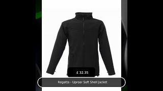 Regatta  Uproar Soft Shell Jacket [upl. by Airtemad189]