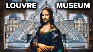 Paris Inside the Louvre Museum Walking tour 4K Ultra HD [upl. by Gerdy]