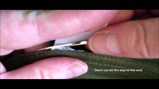 How to Remove the Tag from a Shirt [upl. by Namwob]