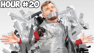 Duct Taped To A Wall For 24 Hours [upl. by Nerek893]