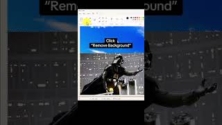 How to Remove Background in Microsoft Paint 🎨 [upl. by Hannavas]