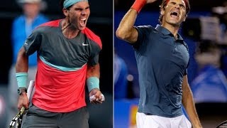 Australian Open Mens 2014 Semifinal Roger Federer vs Rafael Nadal HIGHLIGHTS HQ [upl. by Eelirak]