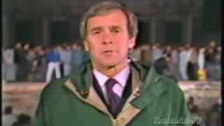 The Berlin Wall Falls 1989 NBC Coverage Pt2 [upl. by Reyaht]