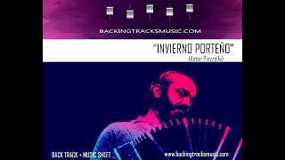 BACKING TRACKS quotInvierno porteñoquot Astor Piazzolla [upl. by Kantos276]