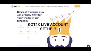 Live Account Setup Tutorial for KOT4x [upl. by Phelps]