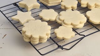 BEST VEGAN SUGAR COOKIES  Recipe [upl. by Aisekal]