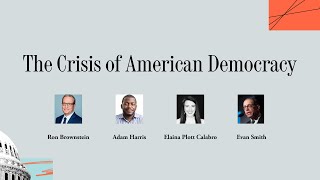 Atlantic Journalists on The Crisis of American Democracy  The Atlantic amp University of Nevada Reno [upl. by Adigun]