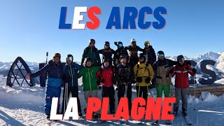 Les Arcs amp La Plagne Ski 2024 [upl. by Eneja]