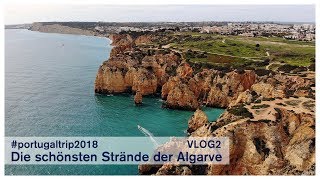 🇩🇪 Die schönsten Strände der Algarve  portugaltrip2018 VLOG 2 [upl. by Tiphany]