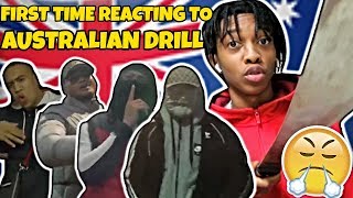 FIRST TIME REACTING TO AUSTRALIAN DRILL 🇦🇺🔥  ONEFOUR  THE MESSAGE REACTION [upl. by Analaf143]