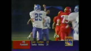 OVAC football 1999  Beallsville v Caldwell [upl. by Artair]