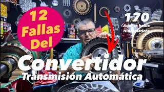 12 Fallas del Convertidor Transmisión Automática ✅ [upl. by Gabbi]