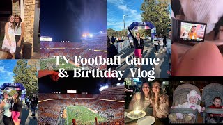 TN Football Game  Birthday Vlog first ever vlog [upl. by Orazio]