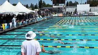 CIF State Finals Girls 200y Free 5112024 [upl. by Sarchet]