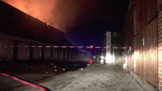 Grote brand achter de Molen Almelo [upl. by Lorraine423]