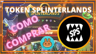 COMO COMPRAR O TOKEN SPLINTERLANDS SPS [upl. by Anneirda245]