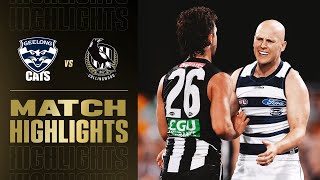 Geelong v Collingwood Highlights  Semi Final 2020  AFL [upl. by Needan476]