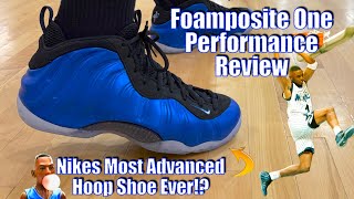 Foamposite One Performance Review  Nikes Most Advanced Hoop Shoe Ever [upl. by Kenimod]