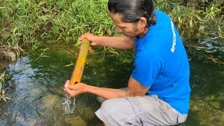 P1 PAGHANGO NG INIUMANG NA KAWAYANG PANGHULI NG HIPON  Vlog656 Lagonoy Camarines Sur [upl. by Tali991]