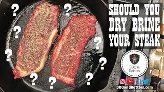 Steak Experiments  Should You Dry Brine Your Steaks S1E5 [upl. by Acimaj]