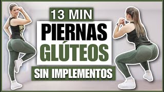 PIERNAS TONIFICADAS Y GLÚTEOS GRANDES  RUTINA DE EJERCICIOS EN CASA SIN PESAS  NatyGlossGym [upl. by Nylacaj627]