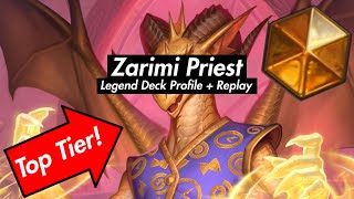 Playing THIS card makes Zarimi great again Standard Zarimi Priest deck profile [upl. by Encrata]