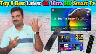 ✅ Top 8 Best Latest 4K Smart Tv In India 2024 With Price Offer Sale Smart Tv Review amp Comparison [upl. by Cordalia]