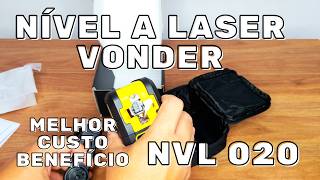 064  Nível a laser Vonder  NLV 020 [upl. by Mellitz]