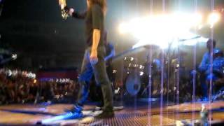 Dave Grohl Smashing Guitar Indy 2008 [upl. by Gladdy119]